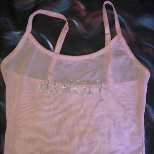 Mesh Honey tank crop top